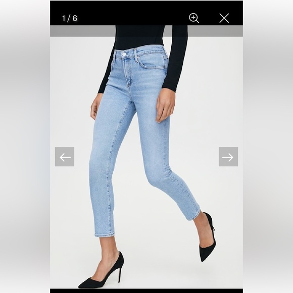 AGOLDE
Toni Daylight Mid-rise Straight Jeans Light Wash Size 26 Color Daylight - Picture 3 of 17